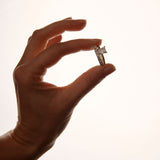 EFStudios The Monique Ring – Emerald Solitaire | Gold & Lab-Grown Diamonds