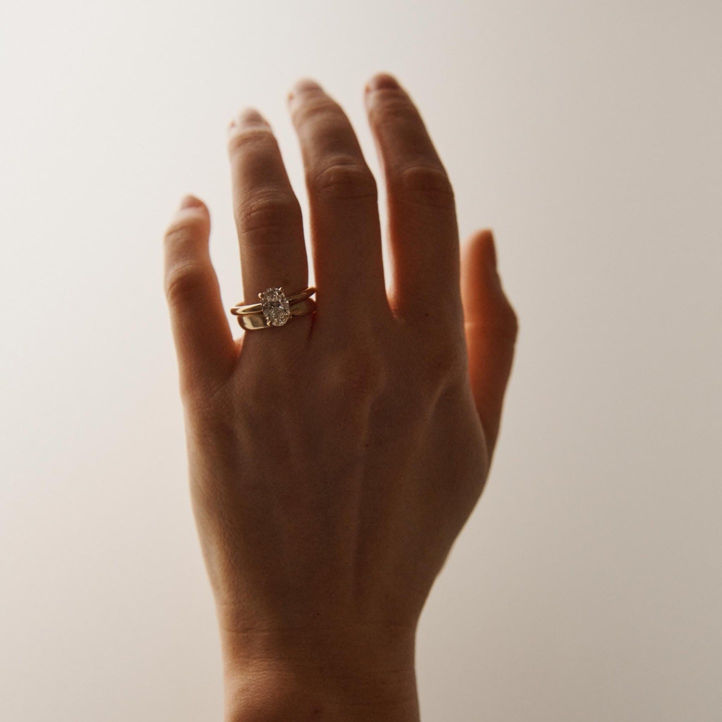 EFStudios The Sophie Diamond Ring - Oval Solitaire