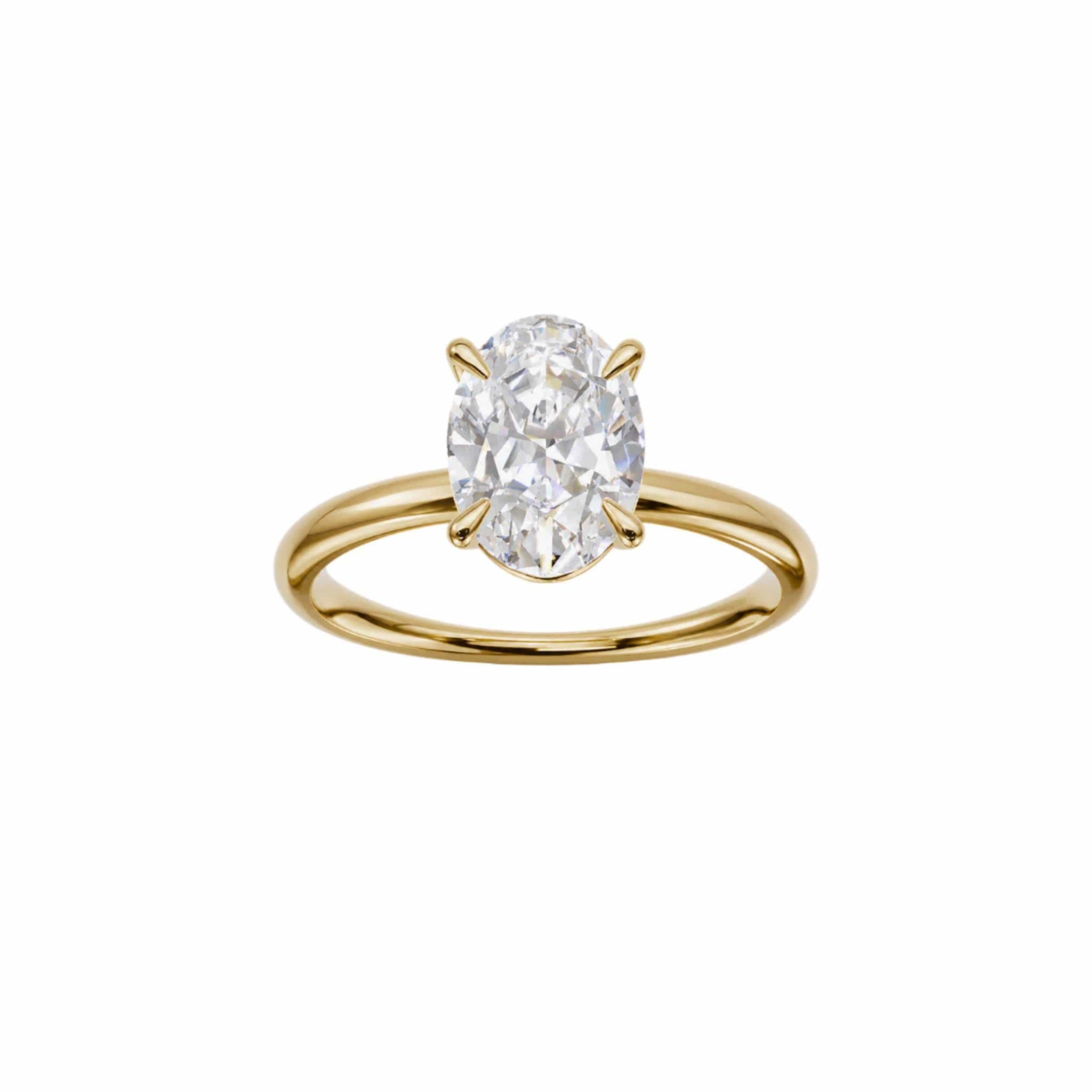 EFStudios The Sophie Diamond Ring - Oval Solitaire