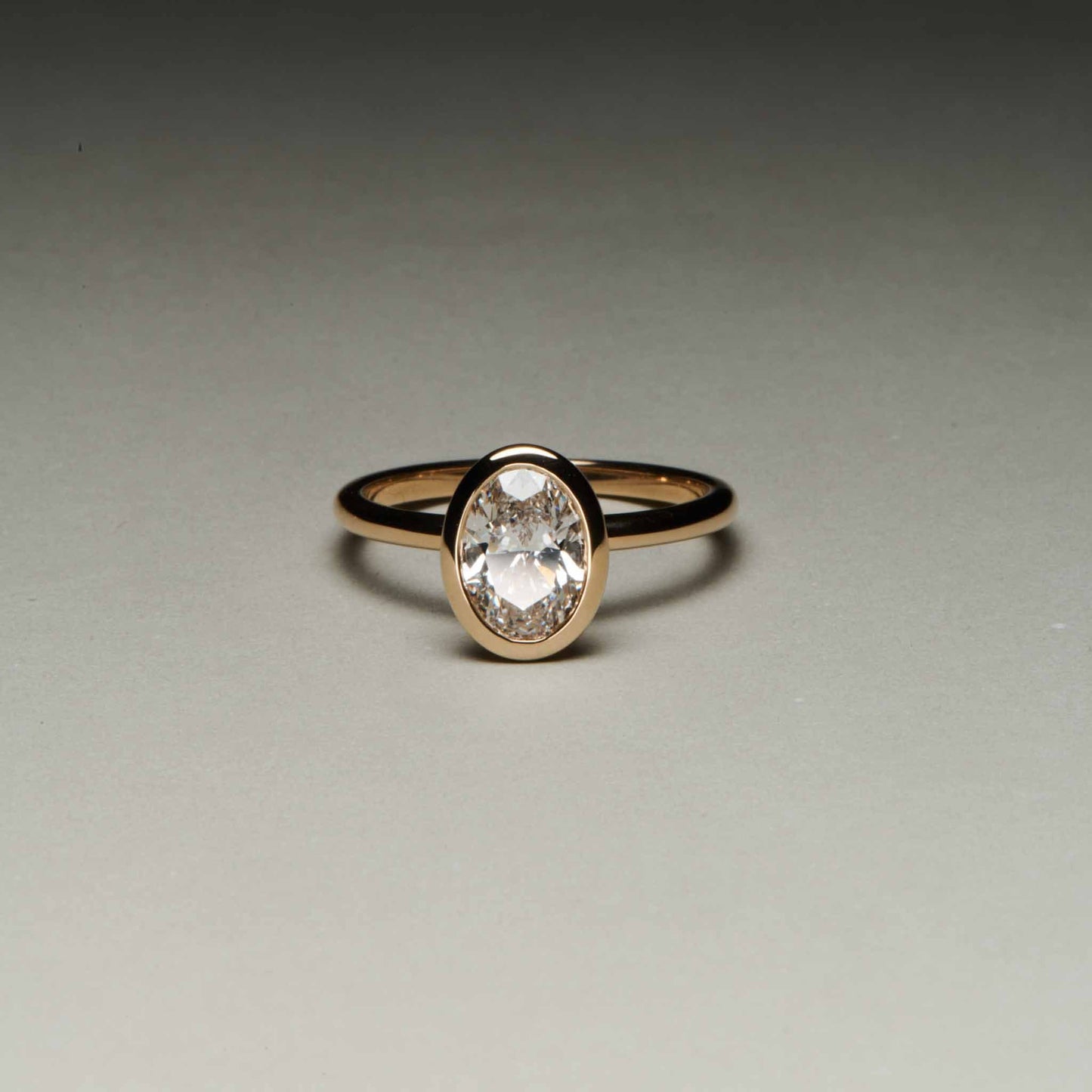 EFStudios The Stella Diamond Ring - Oval Bezel