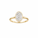 EFStudios The Stella Diamond Ring - Oval Bezel